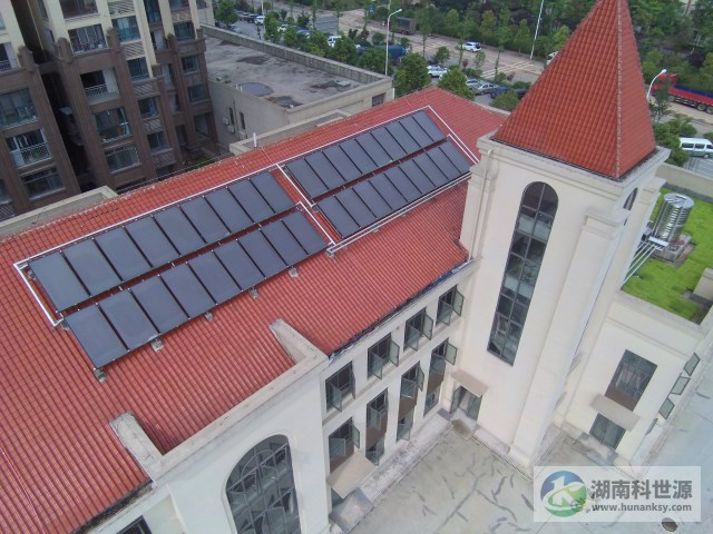 中房瑞致4#地塊幼兒園太陽能熱水系統(tǒng)工程