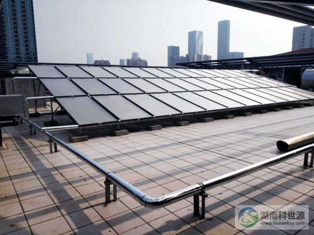 長沙市青少年宮太陽能熱水系統工程