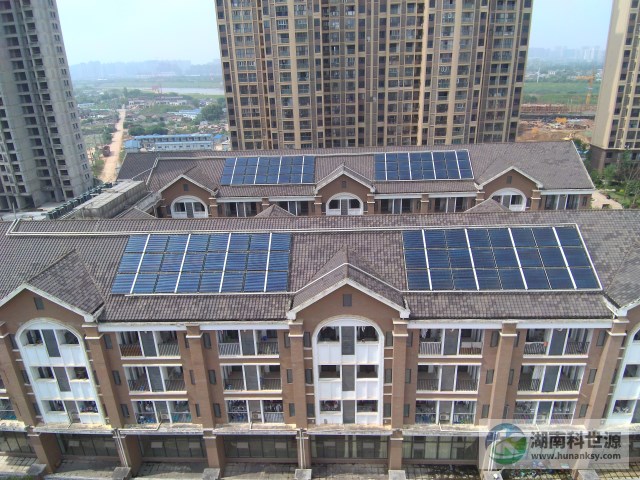 長沙市一中雨花新華都學校太陽能空氣能熱水工程