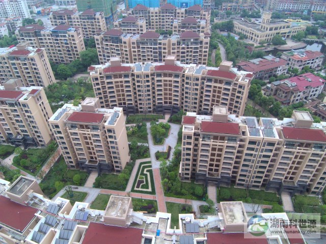 鵬基深業(yè)睿城項目太陽能熱水系統(tǒng)工程