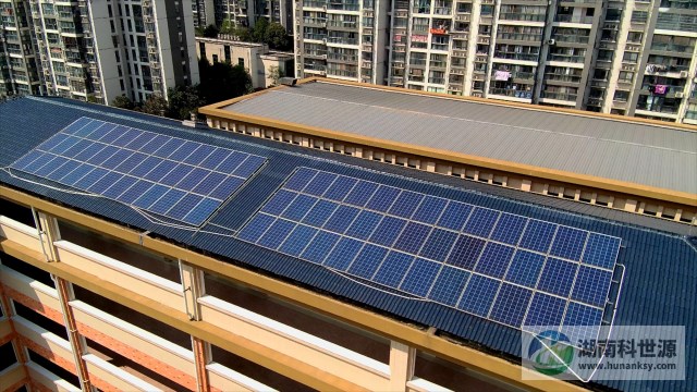 長沙市天心區實驗小學分布式光伏發電系統