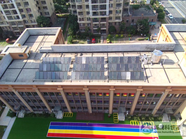 鑫遠(yuǎn)·湘府文苑幼兒園太陽(yáng)能熱水系統(tǒng)工程