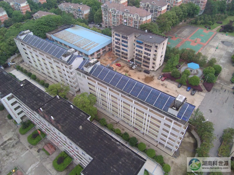 長(zhǎng)沙縣星沙中學(xué)學(xué)生宿舍太陽(yáng)能熱水系統(tǒng)工程
