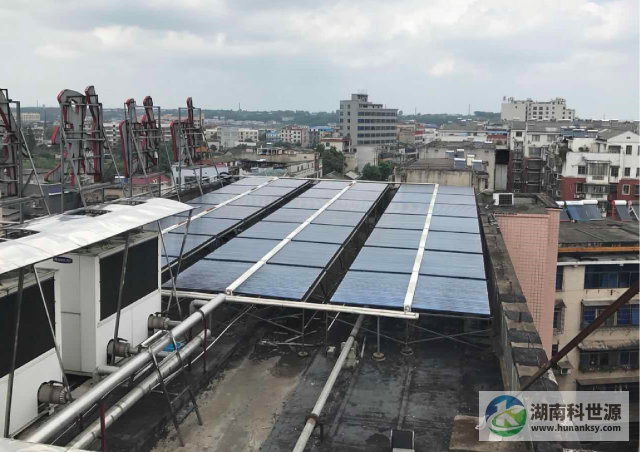 湖南省湘鄉市婦幼保健院屋面太陽能熱水工程