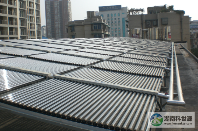 湖南省雙牌縣中心醫院太陽能熱水系統工程