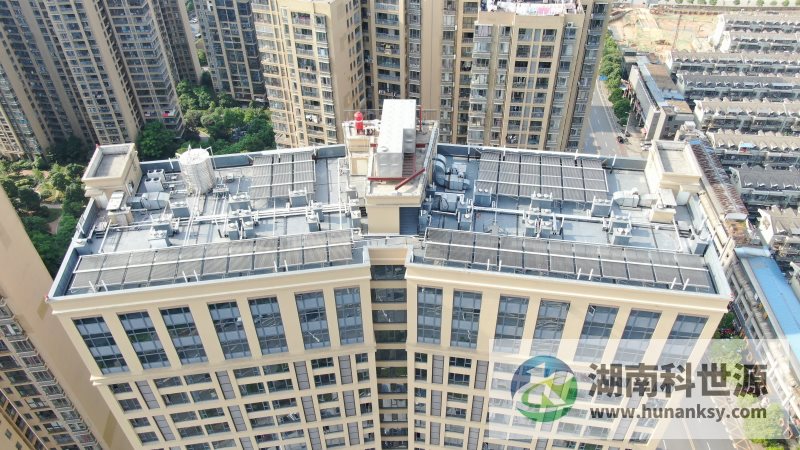 鑫遠·湘府文苑（二期）9#棟太陽能熱水系統工程