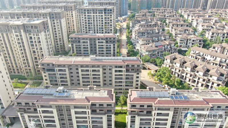 長沙大唐印象.御府及幼兒園項目太陽能熱水工程