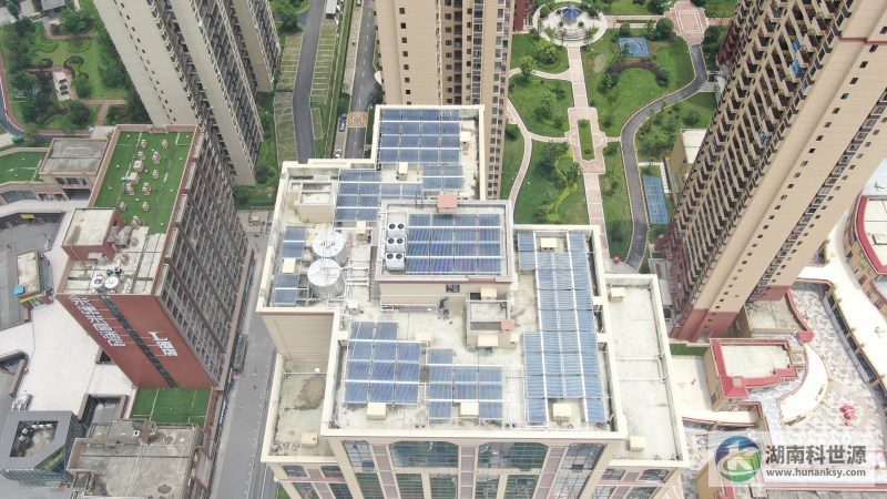 富興學府名邸項目一期太陽能熱水系統工程