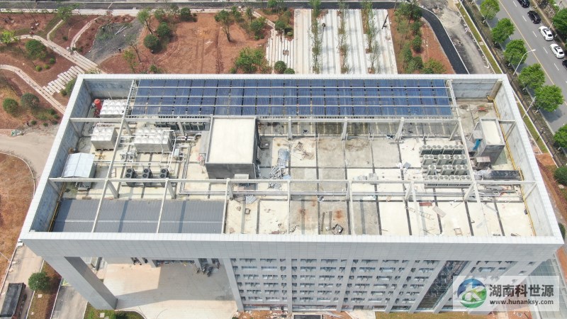 湖南益豐醫藥產業基地太陽能熱水系統工程