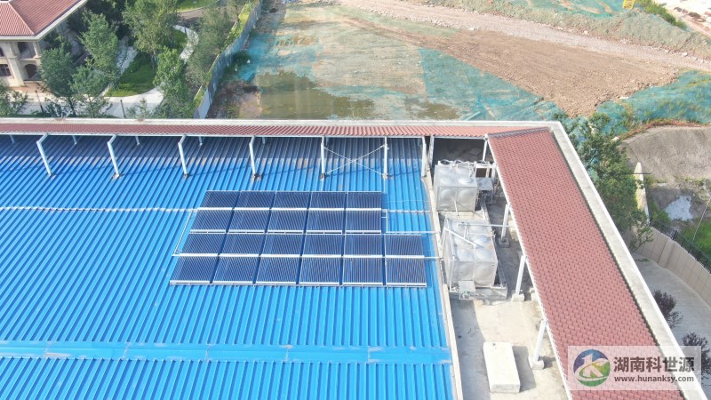 寧鄉恒大御景半島小學和幼兒園太陽能熱水系統工程