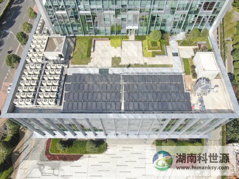 湘安嘉園項目一期4#棟裙樓屋面太陽能熱水系統工程