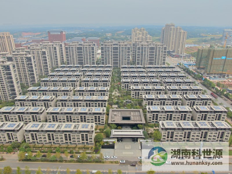 中交雅頌美廬（松雅苑）太陽能熱水系統工程