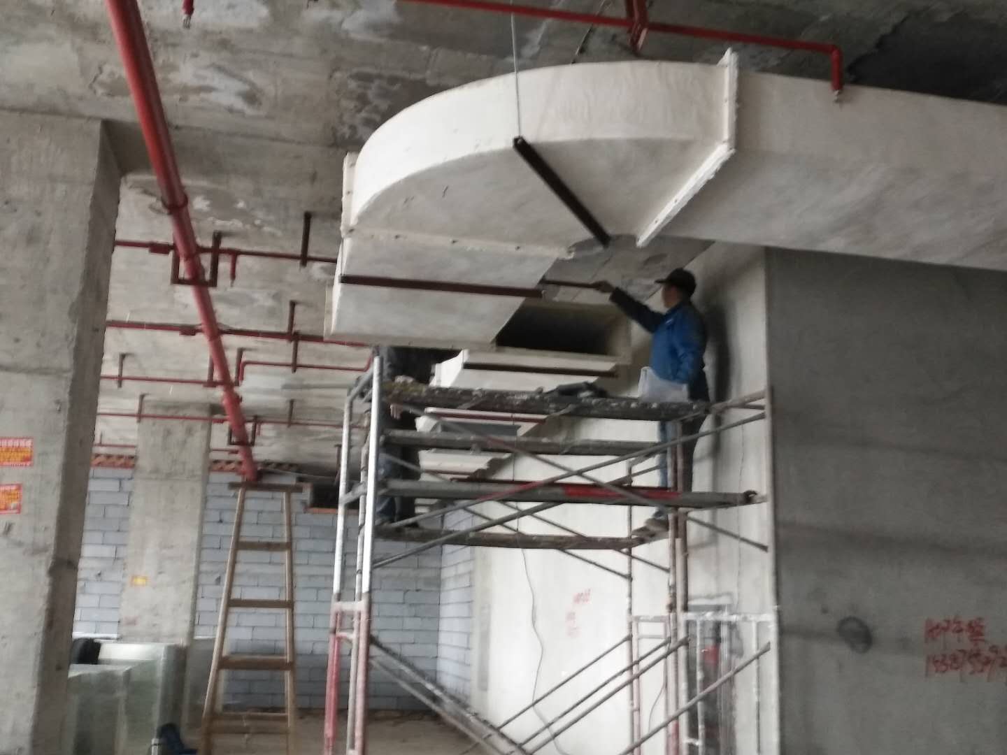 油煙凈化系統及煙道安裝