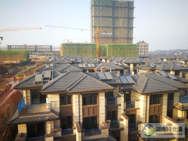 別墅太陽能熱水工程