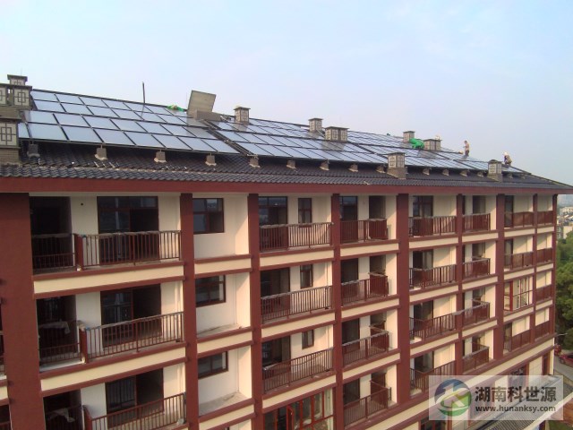 屋面太陽能熱水工程