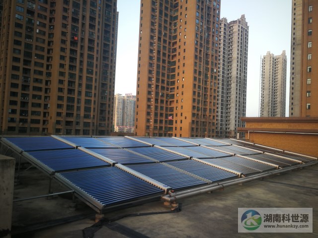 真空管太陽能熱水工程