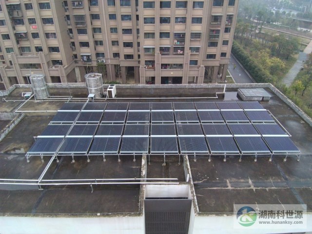 幼兒園屋頂太陽能熱水系統工程