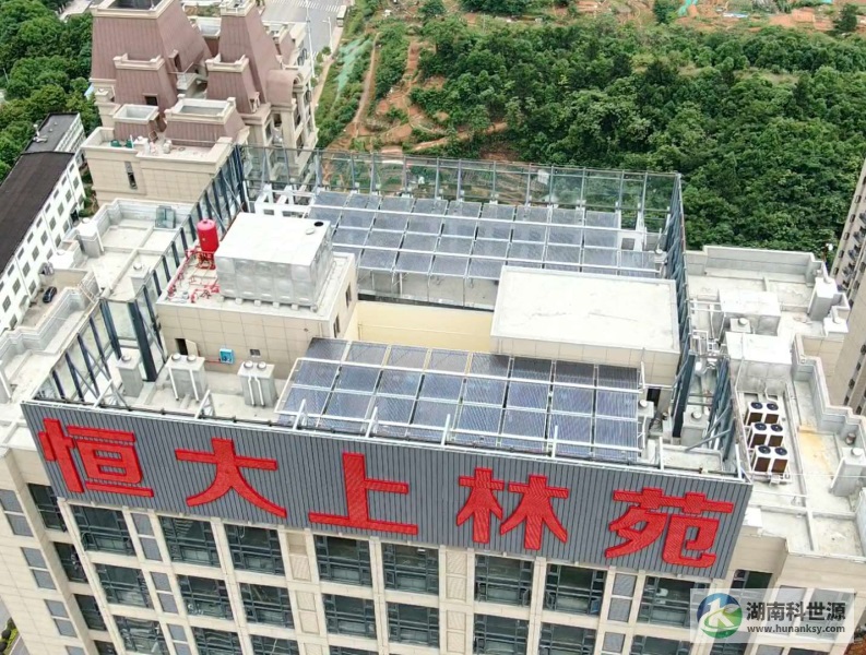 屋頂太陽(yáng)能熱水工程