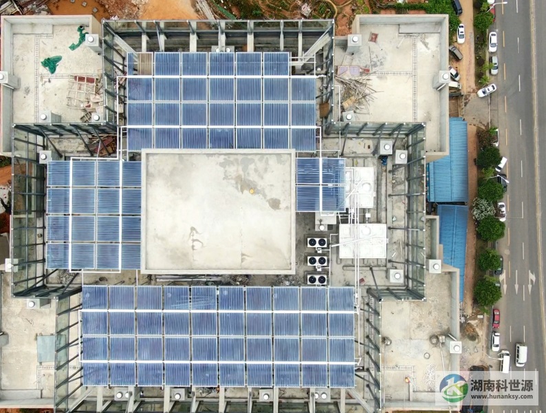 屋頂太陽(yáng)能熱水工程