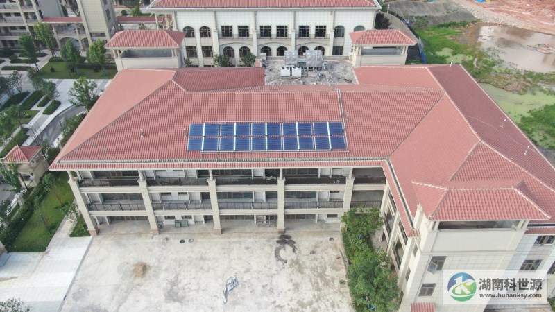 幼兒園部分太陽能熱水系統(tǒng)工程