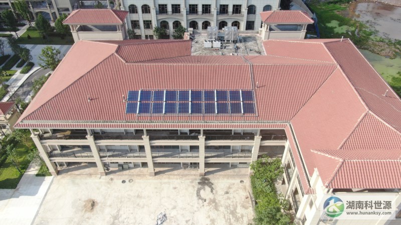 幼兒園部分太陽能熱水系統(tǒng)工程