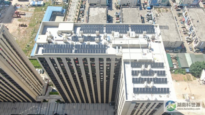 平板太陽能熱水系統工程